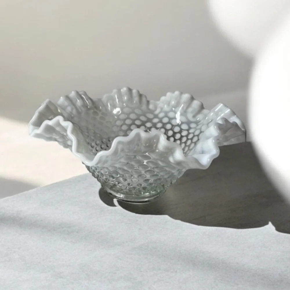 Fenton Hobnail French Opalescent 10